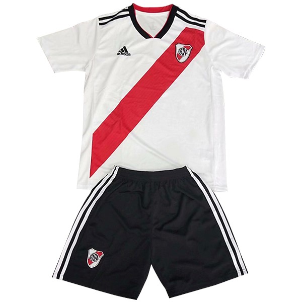 Camiseta River Plate 1ª Niños 2018/19 Blanco